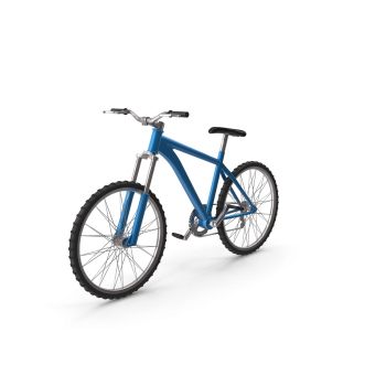 Light Blue Trekking Bike