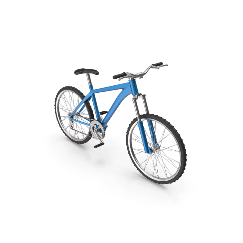 Light Blue Trekking Bike