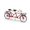 Red Tandem Bike